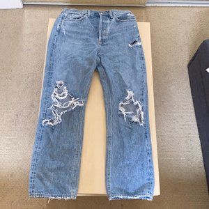 Agolde 90s Distressed Jeans